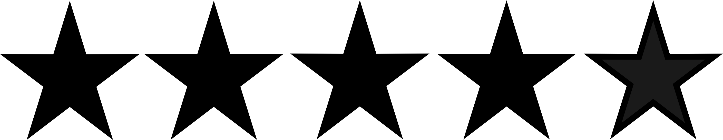 Star rating feedback example