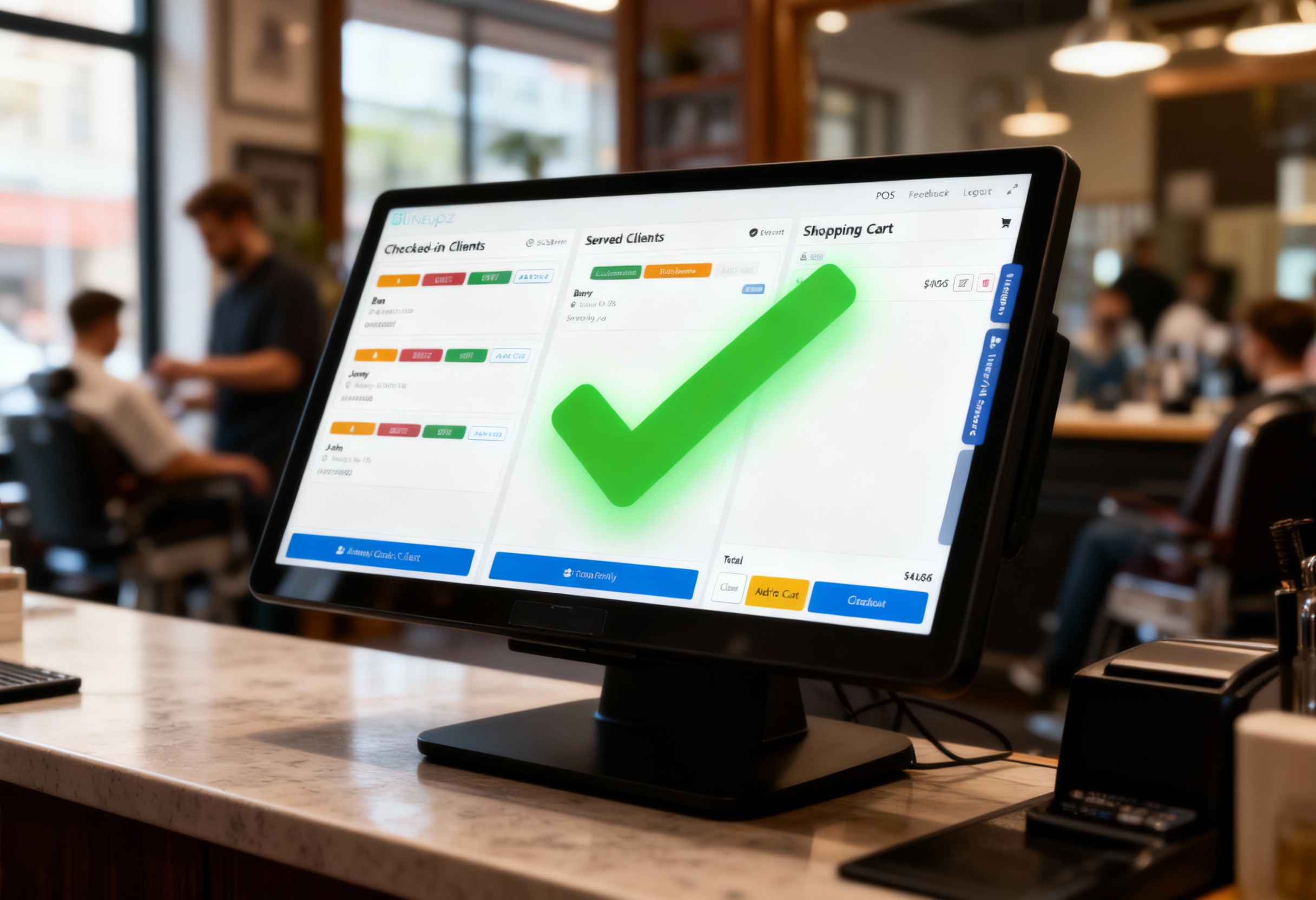 Offline mode queue and POS still working